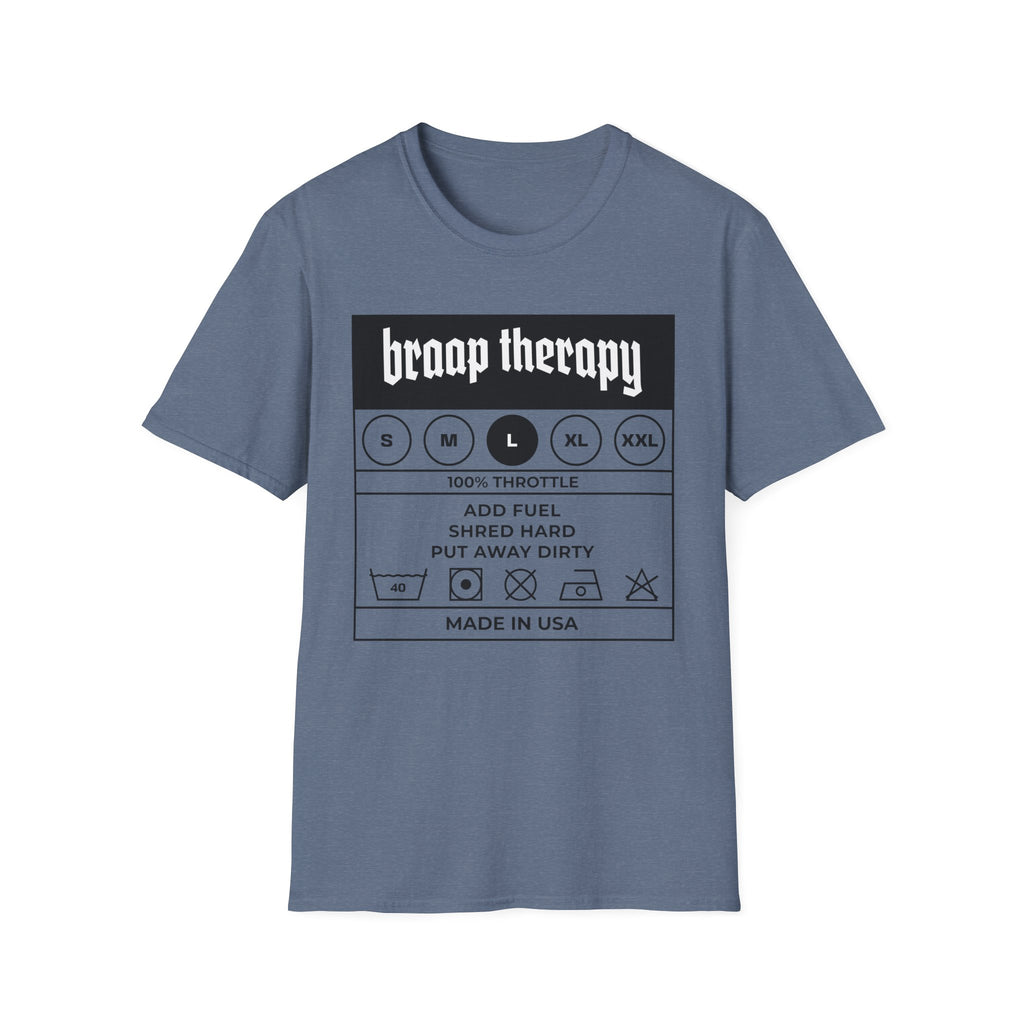 Braaap Therapy Tag T-Shirt