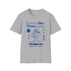 Expensive Bike Cheap Eating T-Shirt