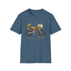 Dirtbike in Orange T-Shirt