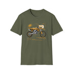 Dirtbike in Orange T-Shirt