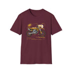 Dirtbike in Orange T-Shirt