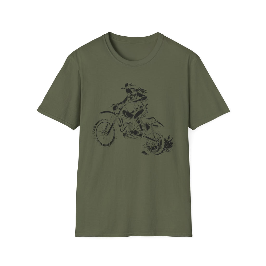 The Dirt Biking Cowgirl T-Shirt