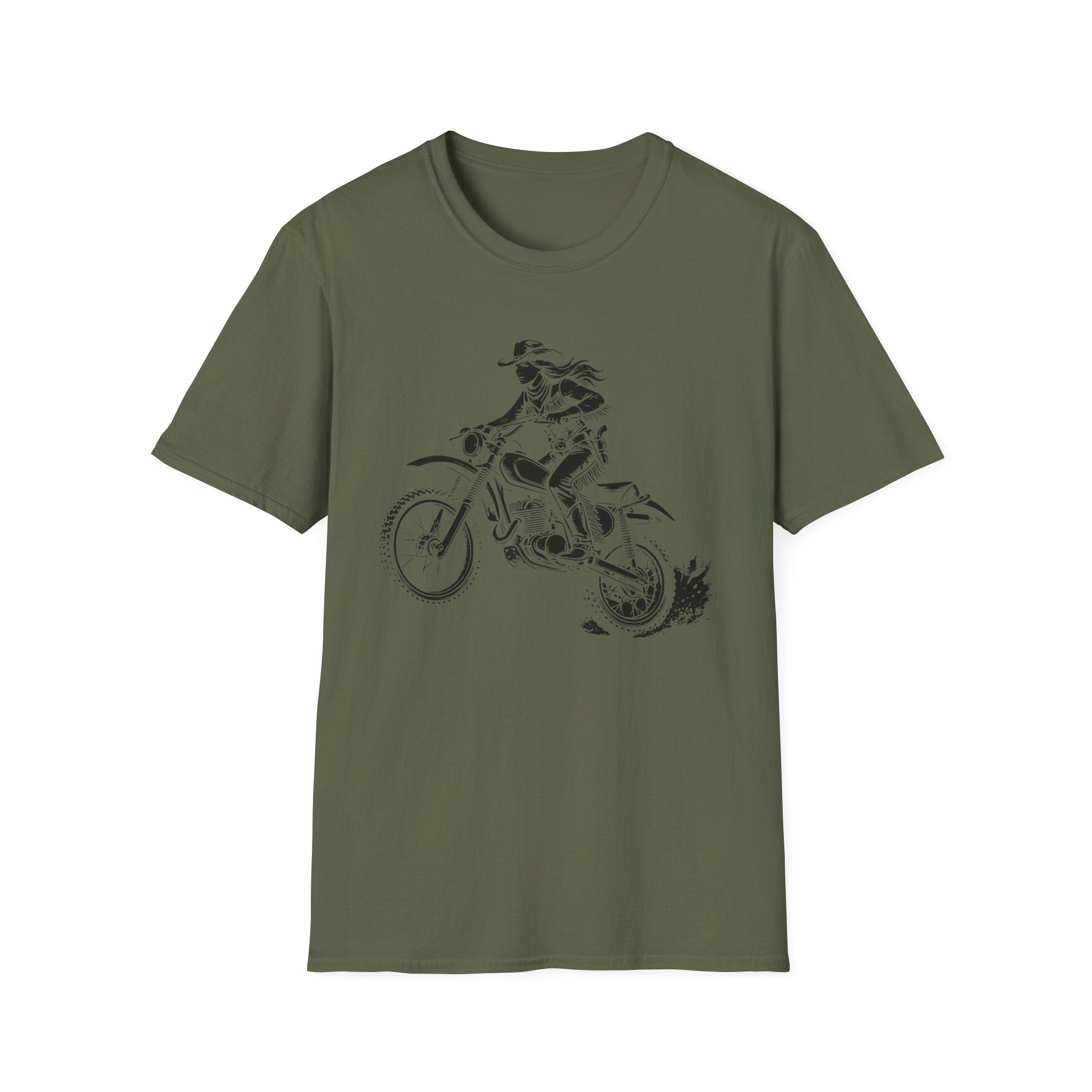The Dirt Biking Cowgirl T-Shirt