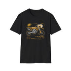 Dirtbike in Orange T-Shirt