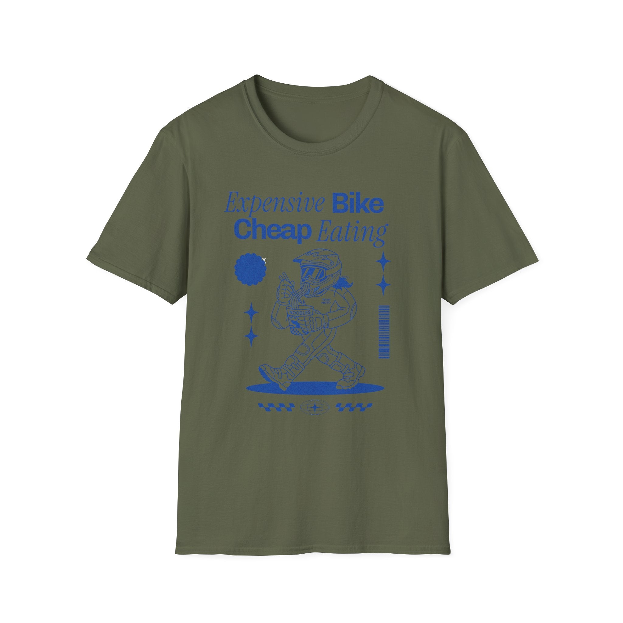 Expensive Bike Cheap Eating T-Shirt