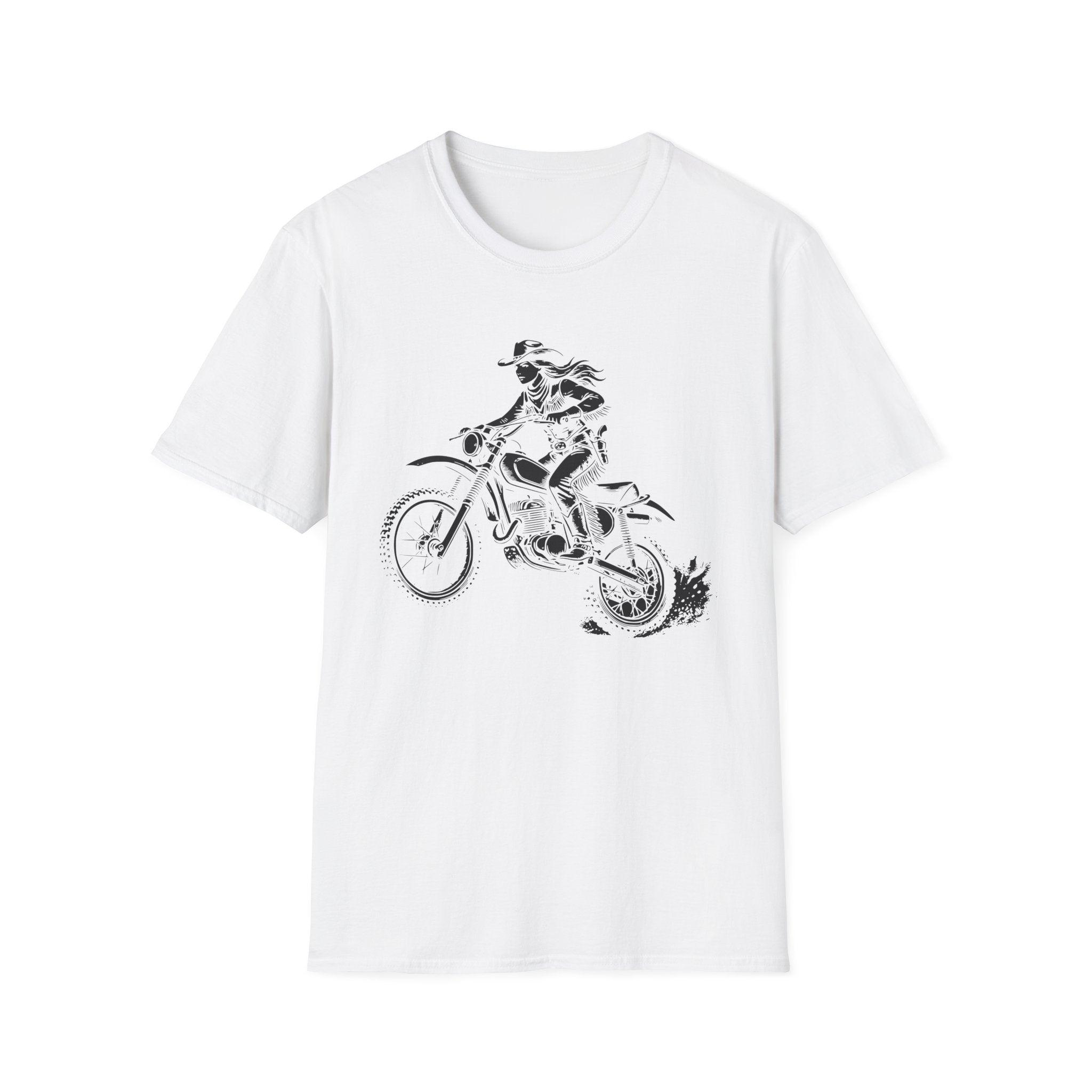 The Dirt Biking Cowgirl T-Shirt