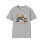 Dirtbike in Orange T-Shirt