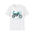 Dirtbike in Teal T-Shirt