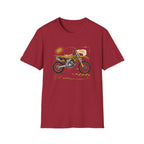 Dirtbike in Orange T-Shirt