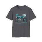 Dirtbike in Teal T-Shirt