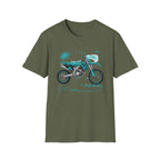 Dirtbike in Teal T-Shirt