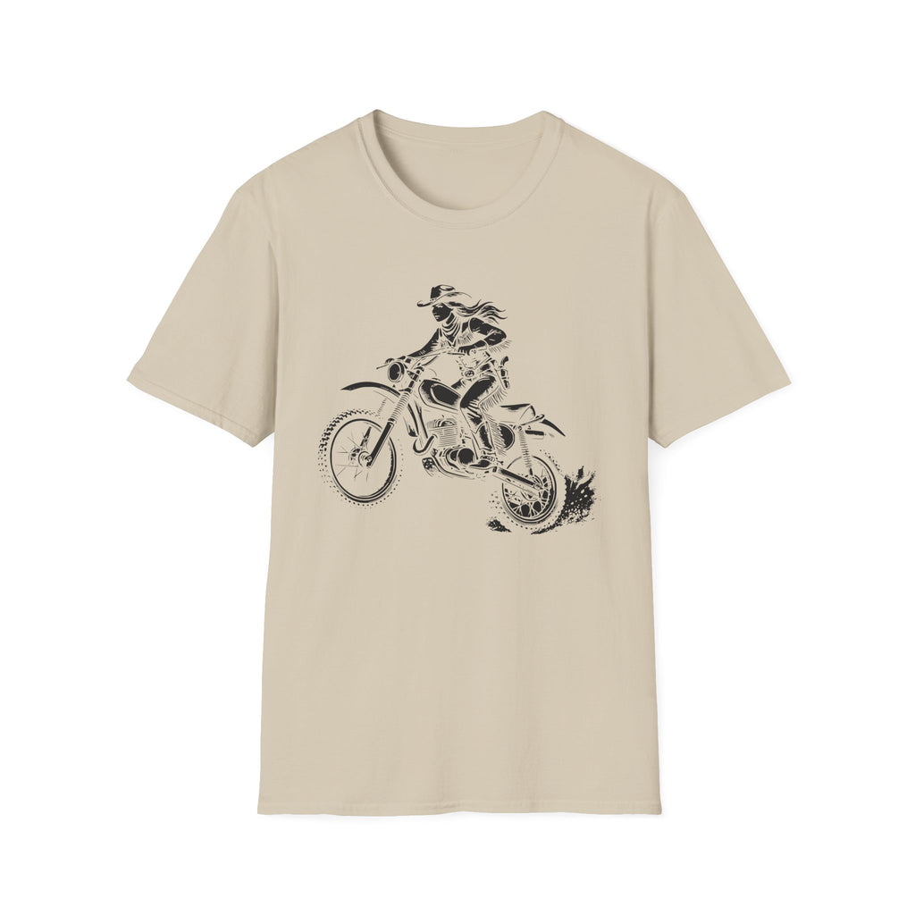 The Dirt Biking Cowgirl T-Shirt