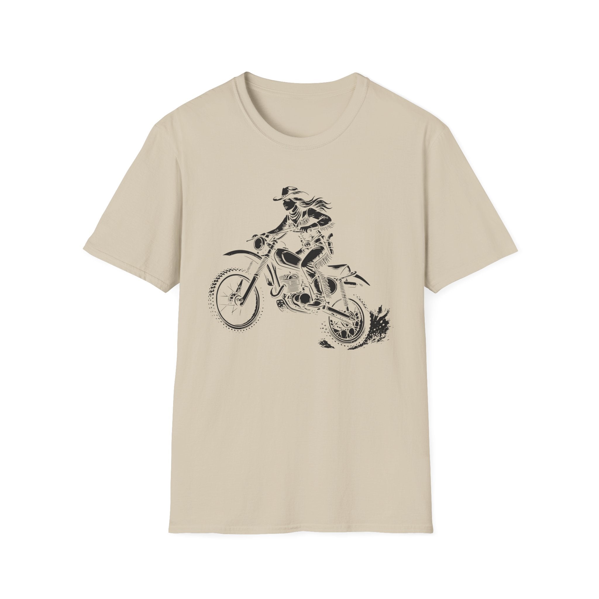 The Dirt Biking Cowgirl T-Shirt