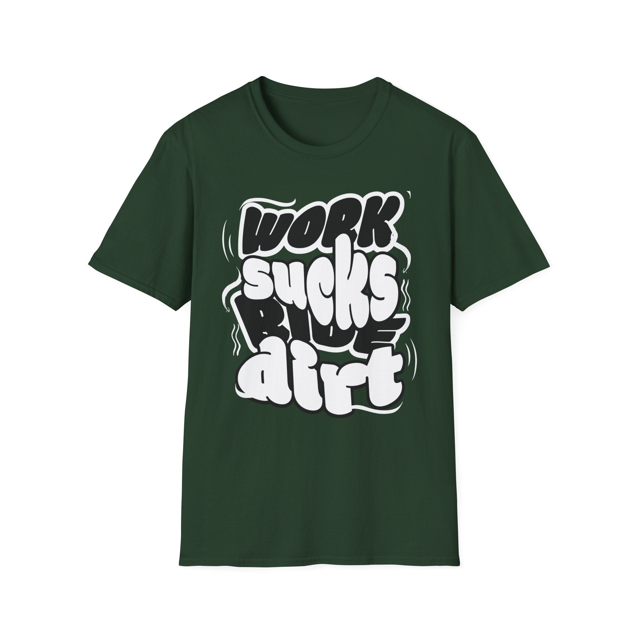 Work Sucks Ride Dirt T-Shirt