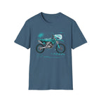 Dirtbike in Teal T-Shirt