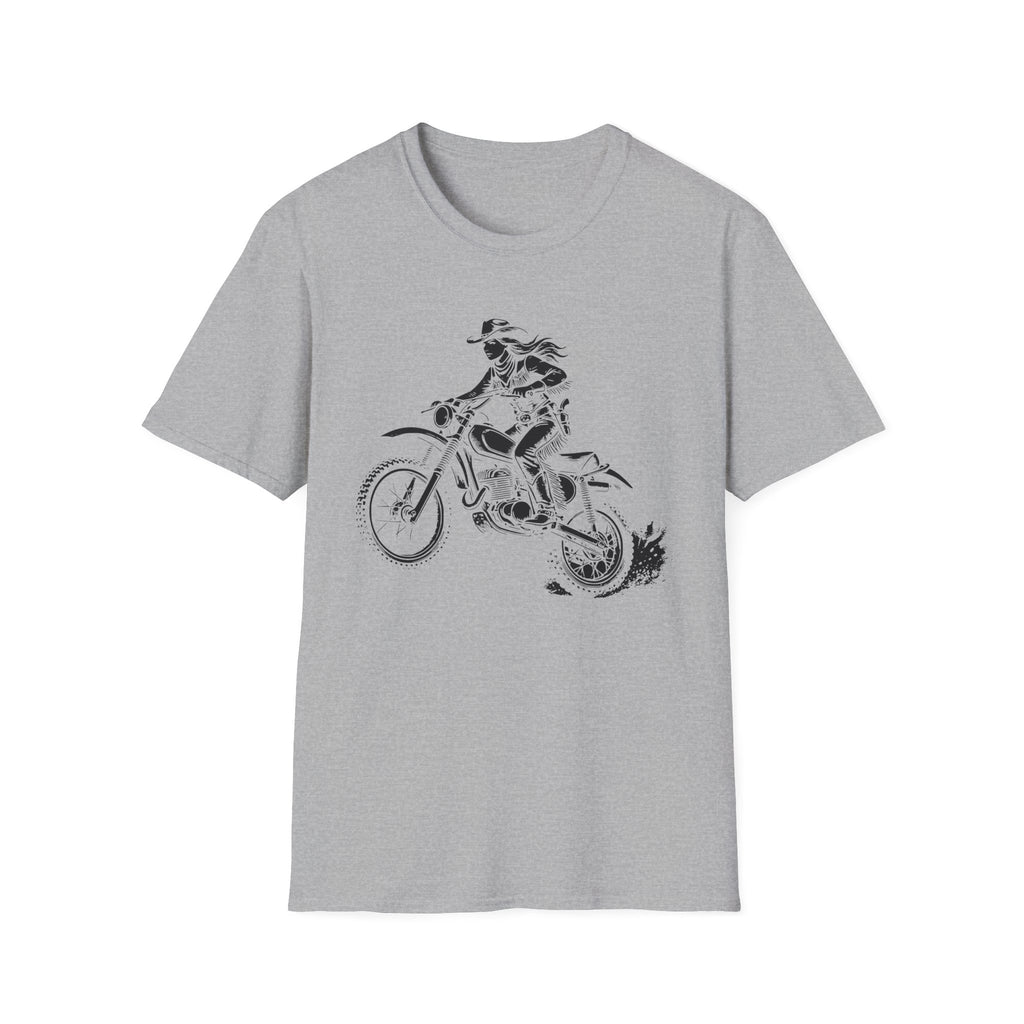 The Dirt Biking Cowgirl T-Shirt