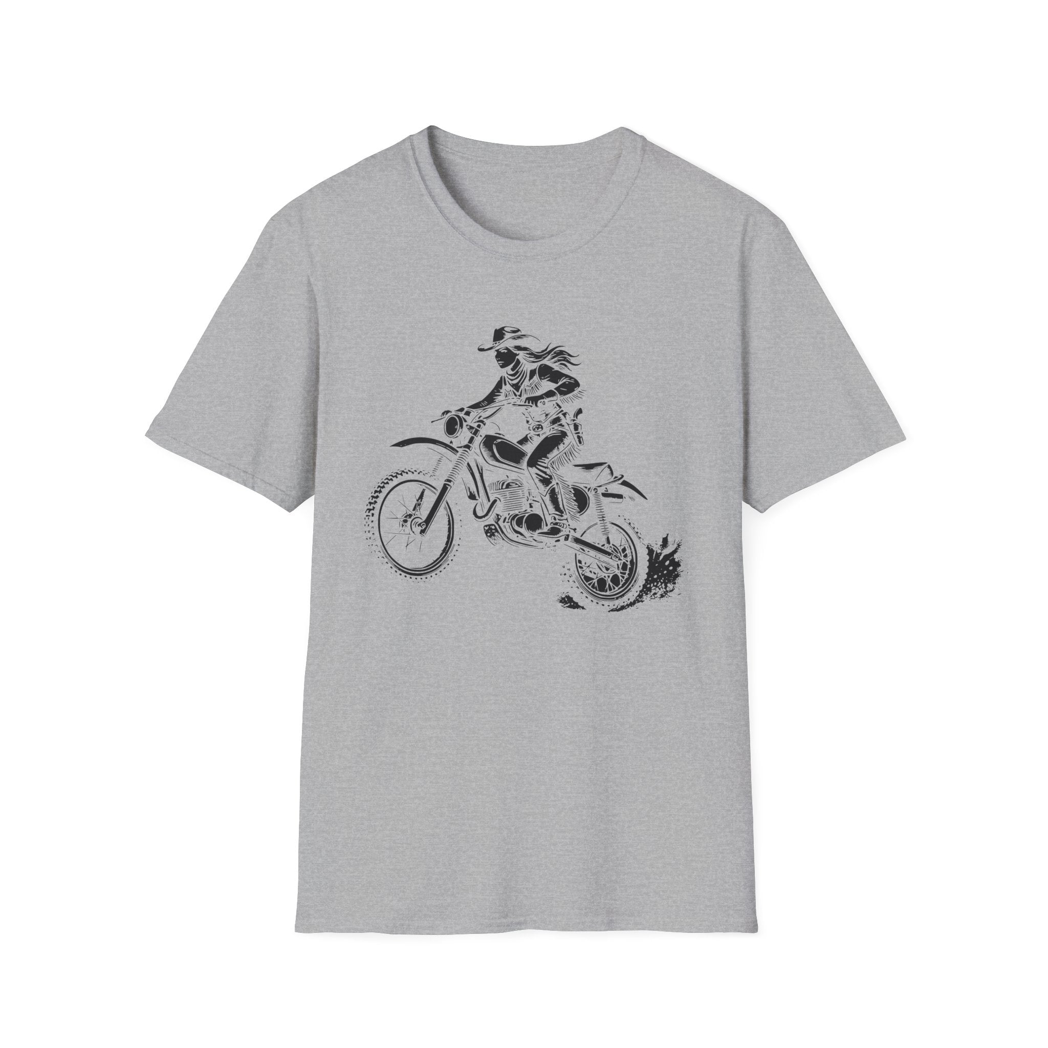 The Dirt Biking Cowgirl T-Shirt
