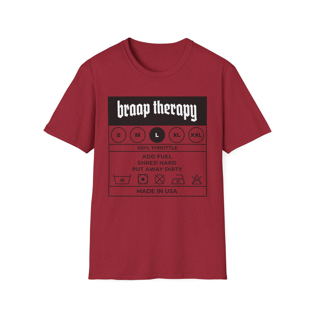 Braaap Therapy Tag T-Shirt