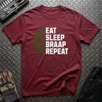 Eat Sleep Braap Repeat T-Shirt