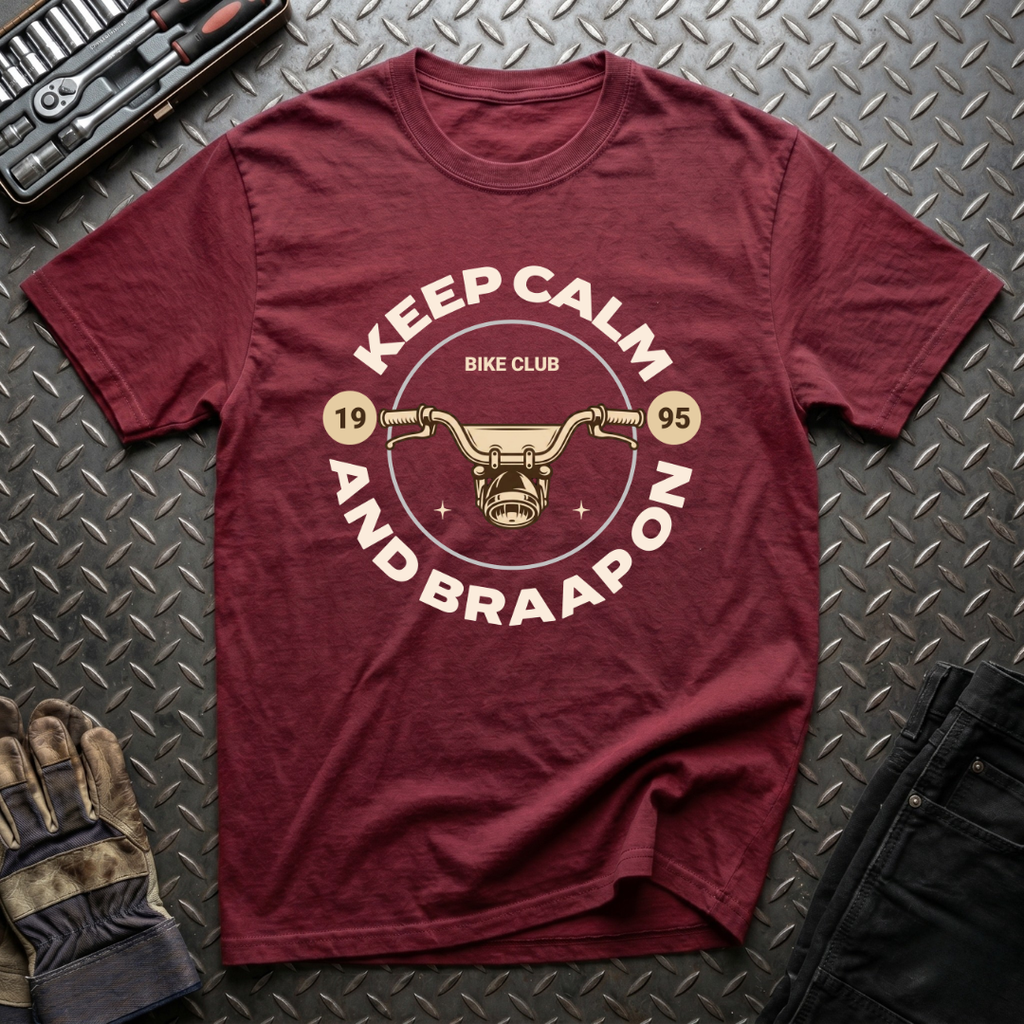 Keep Calm and Braaap On T-Shirt