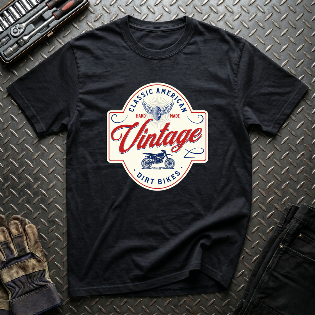 Classic American Dirt Bikes T-Shirt