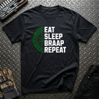 Eat Sleep Braap Repeat T-Shirt