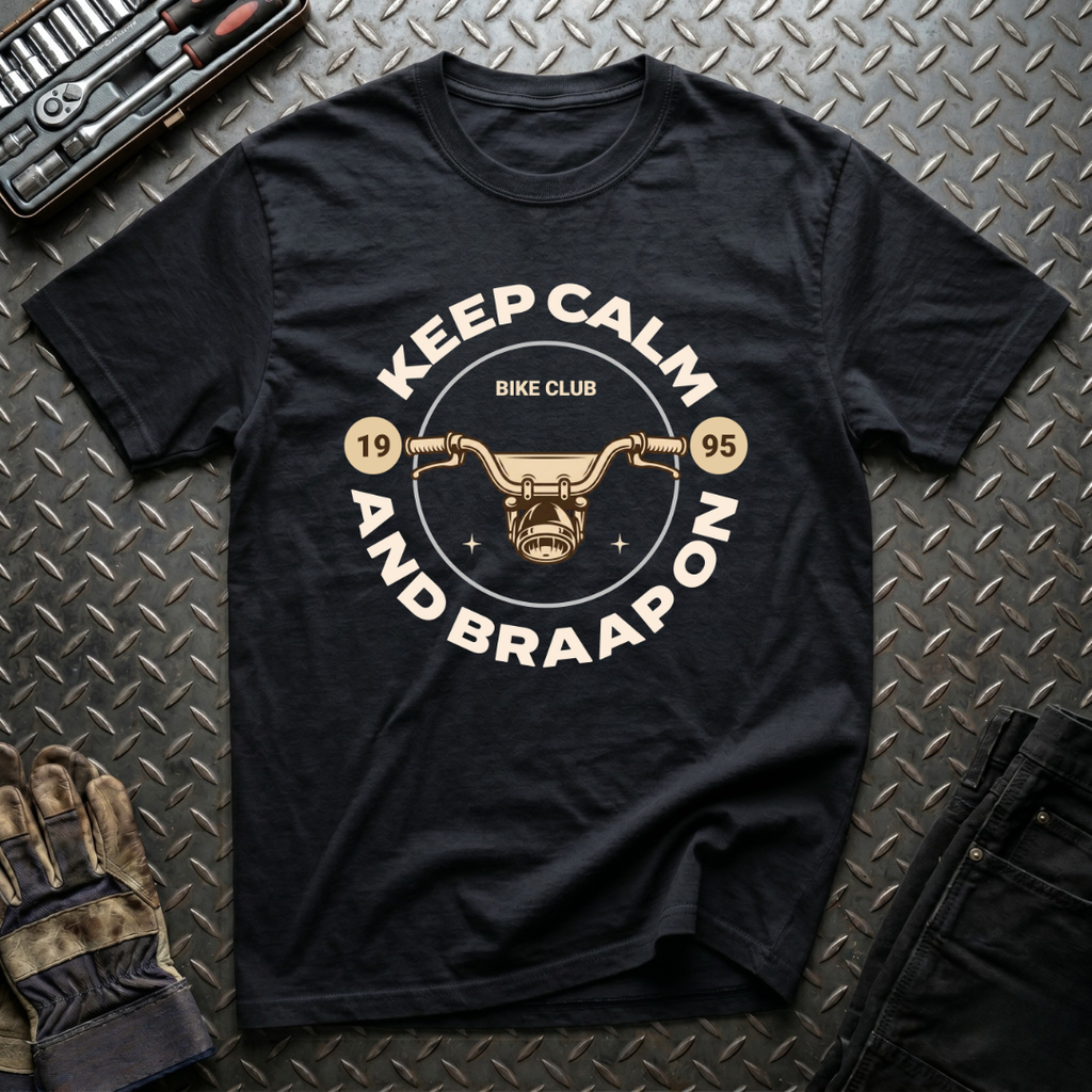 Keep Calm and Braaap On T-Shirt