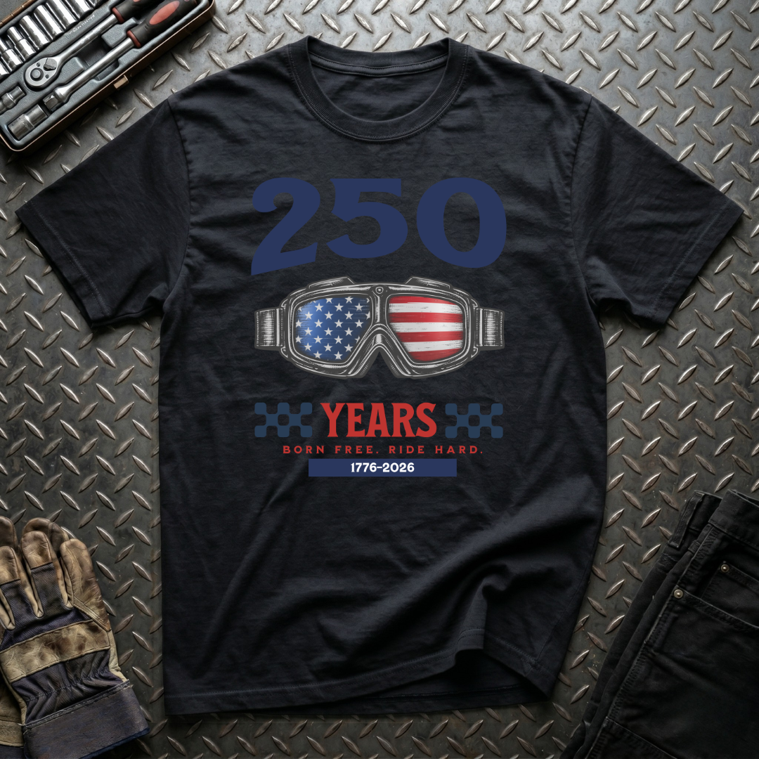 Born Free Ride Hard T-Shirt