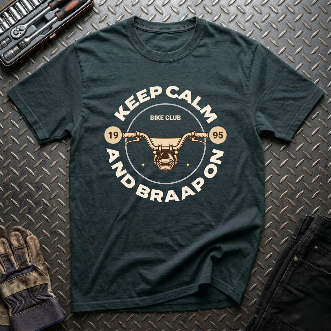 Keep Calm and Braaap On T-Shirt