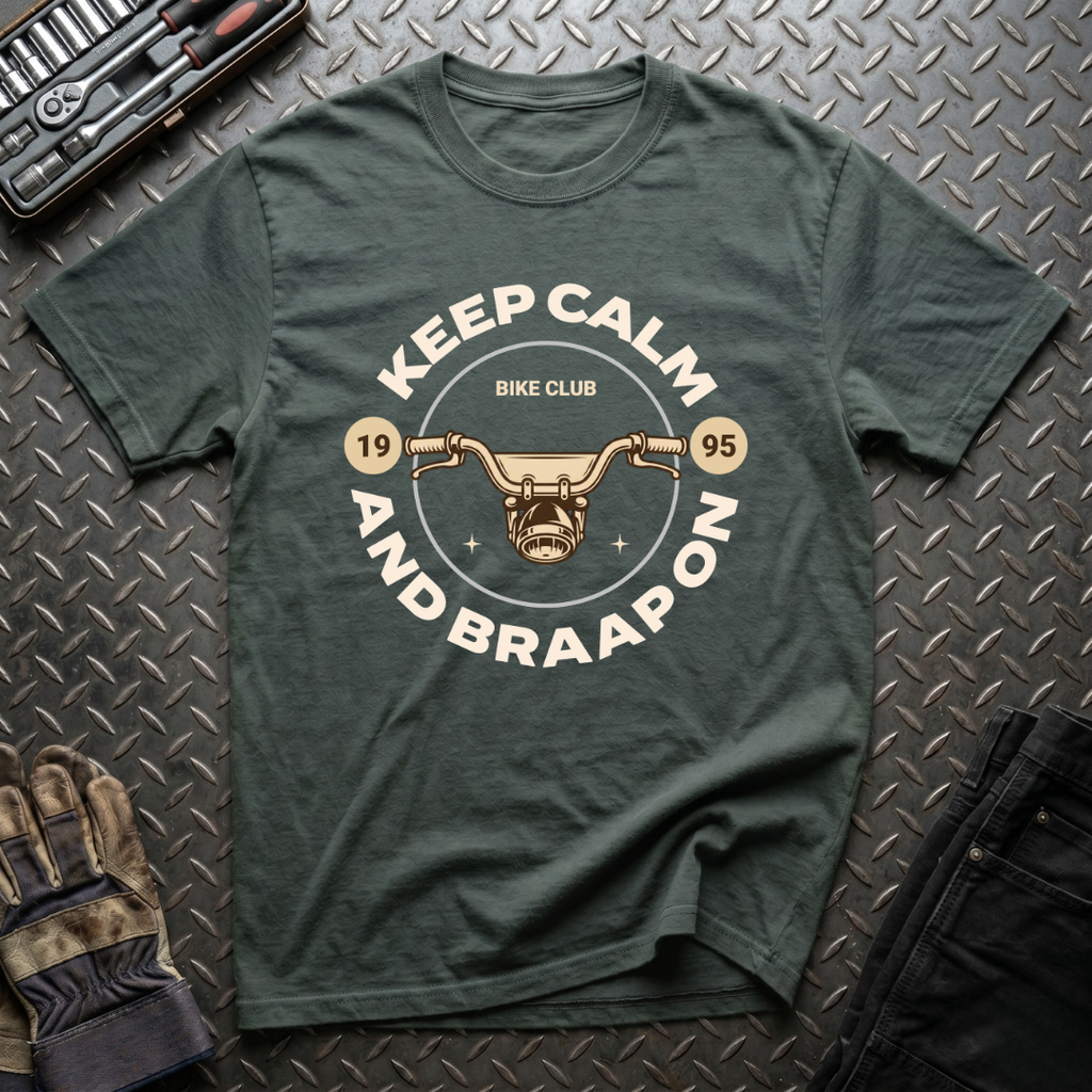 Keep Calm and Braaap On T-Shirt
