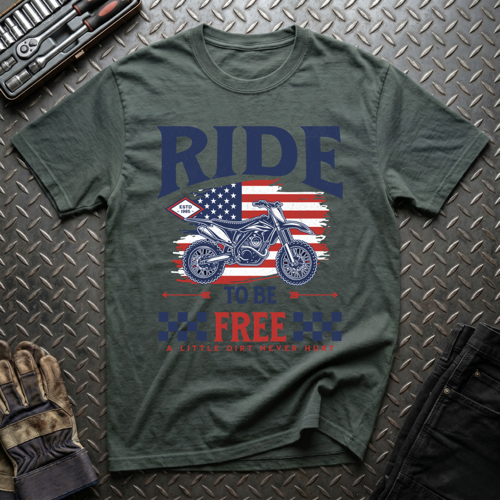 Ride To Be Free T-Shirt