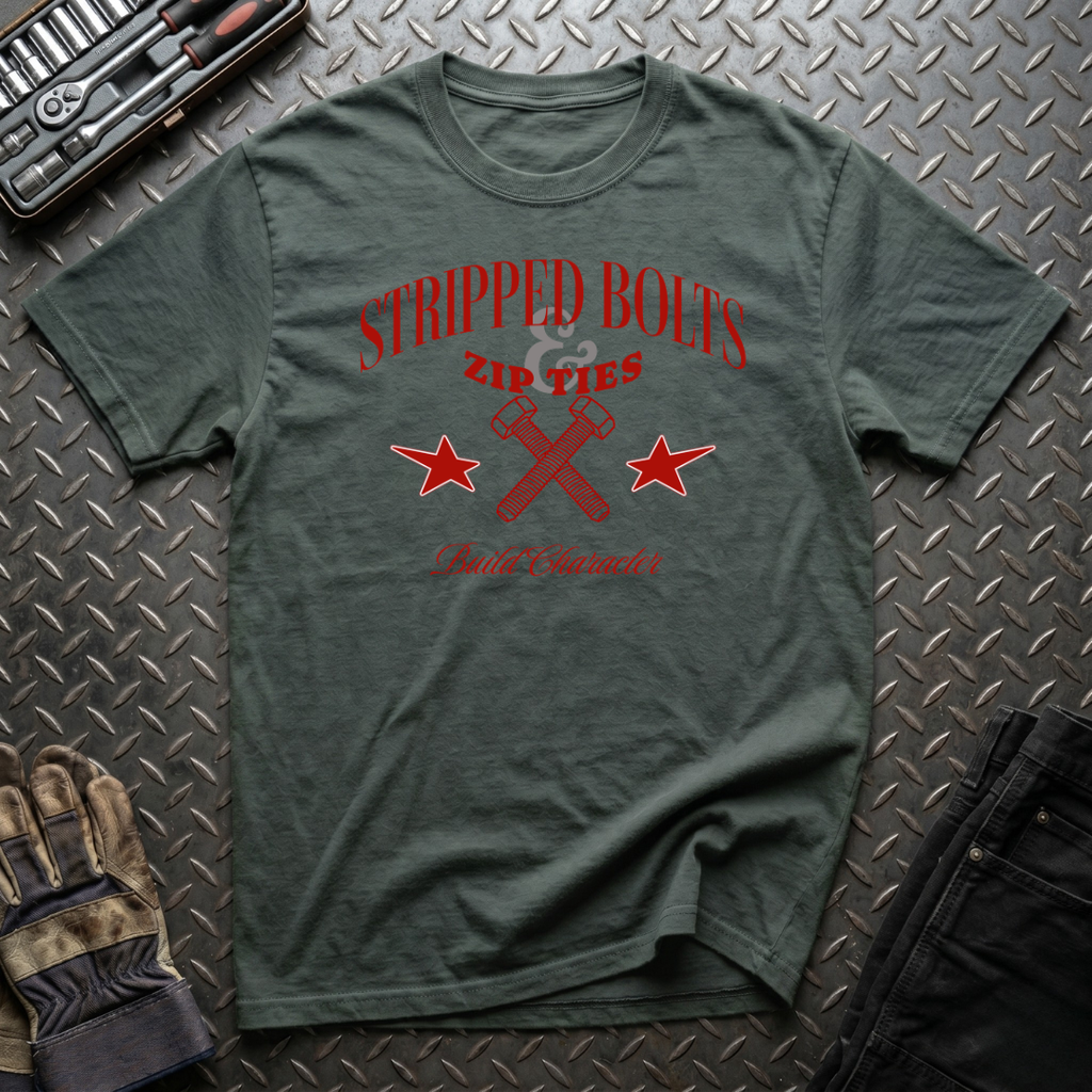 Stripped Bolts T-Shirt
