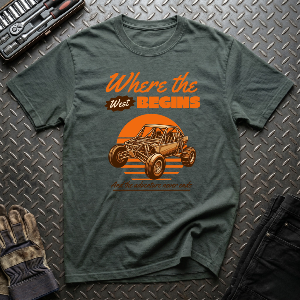 Where The West Begins T-Shirt