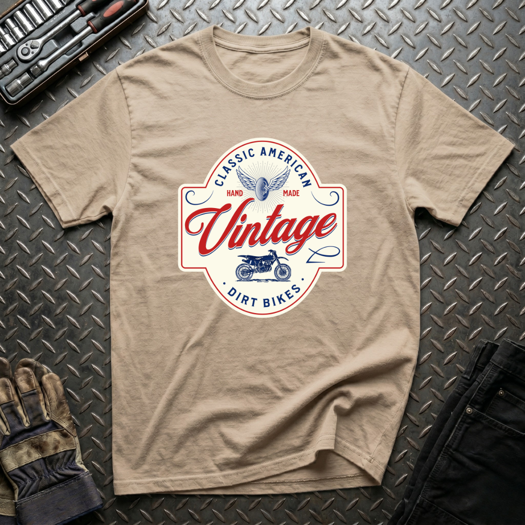 Classic American Dirt Bikes T-Shirt