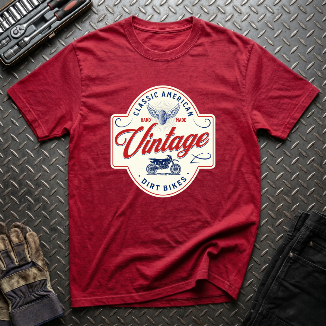 Classic American Dirt Bikes T-Shirt
