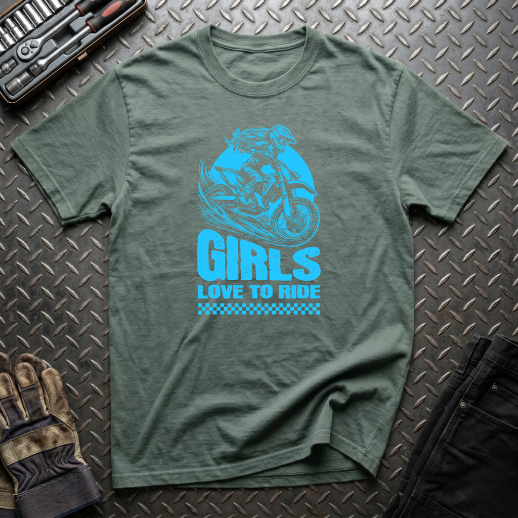 Girls Love to Ride T-Shirt