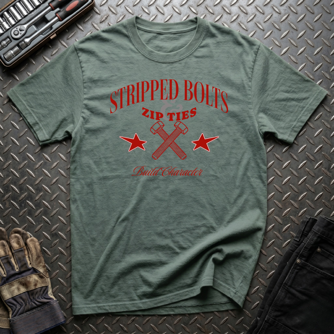 Stripped Bolts T-Shirt