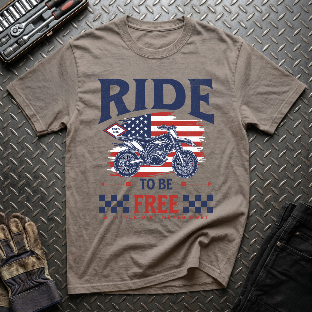 Ride To Be Free T-Shirt