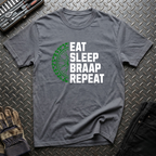 Eat Sleep Braap Repeat T-Shirt