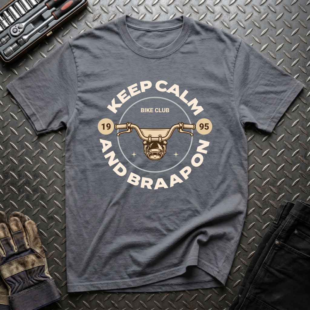 Keep Calm and Braaap On T-Shirt