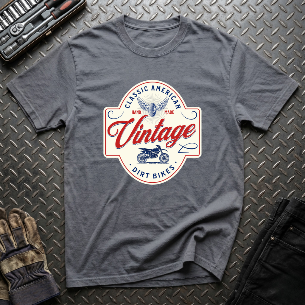 Classic American Dirt Bikes T-Shirt