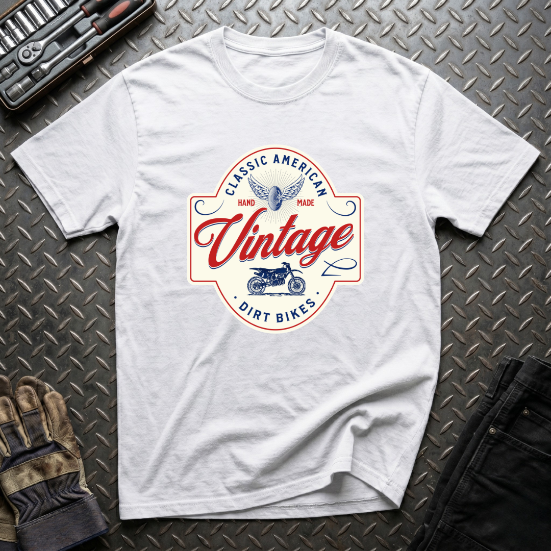 Classic American Dirt Bikes T-Shirt
